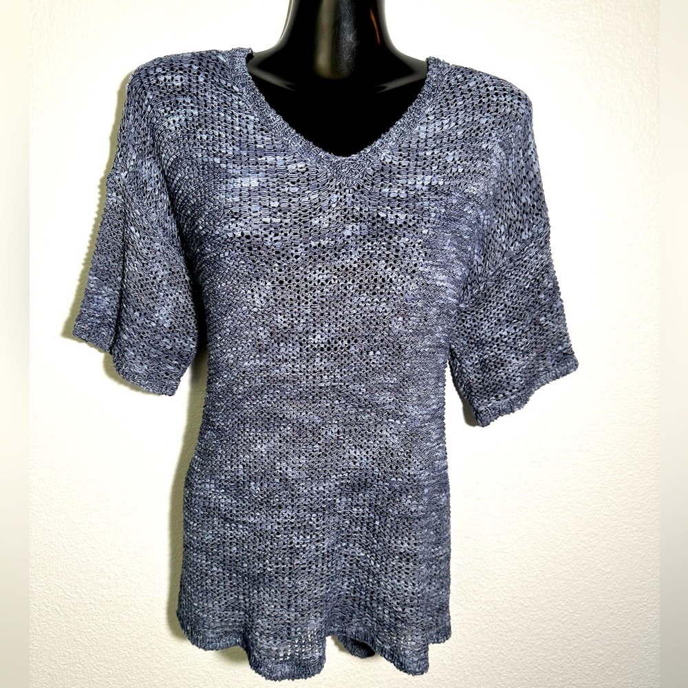 Chico’s knit top, Chicos size 2 (equivalent to L or ~12)